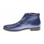 Ghete barbati casual din piele naturala bleumarin (imblanite) PHBONDBLM